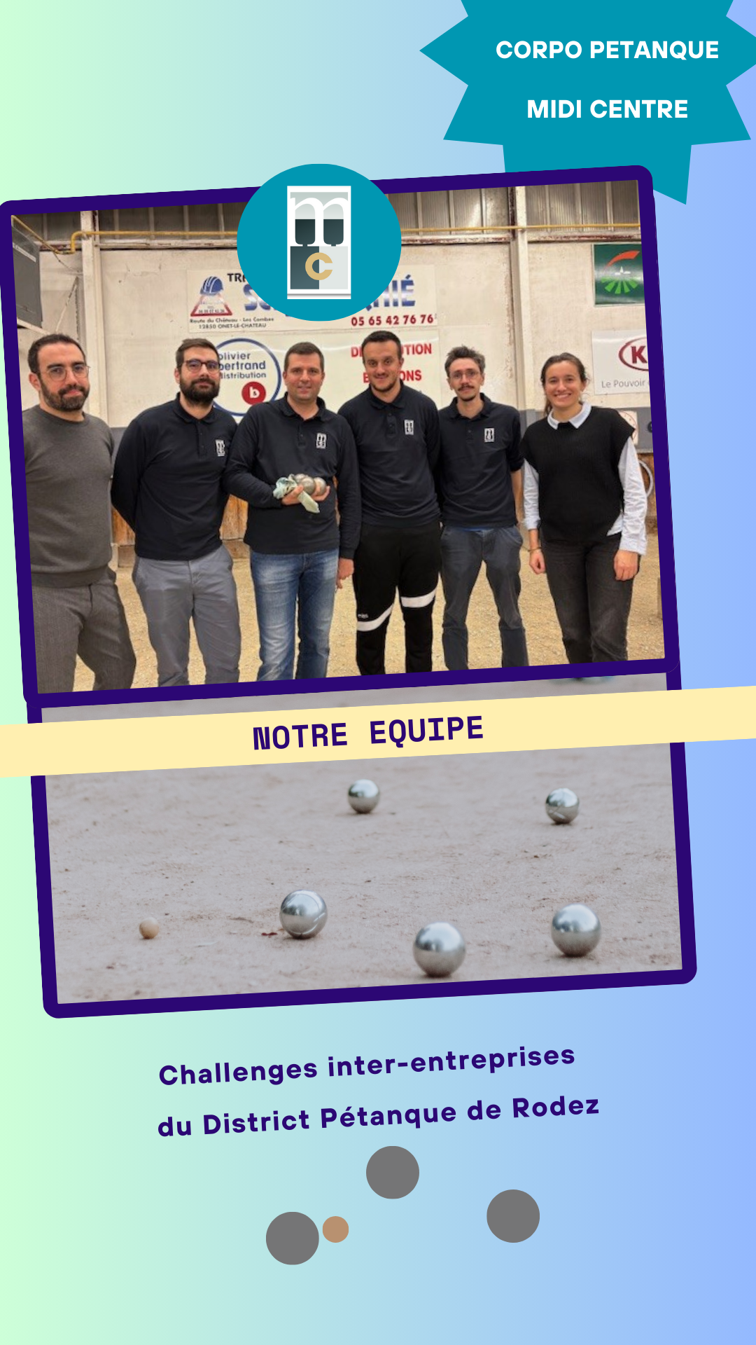 Nos passionnés de pétanque
