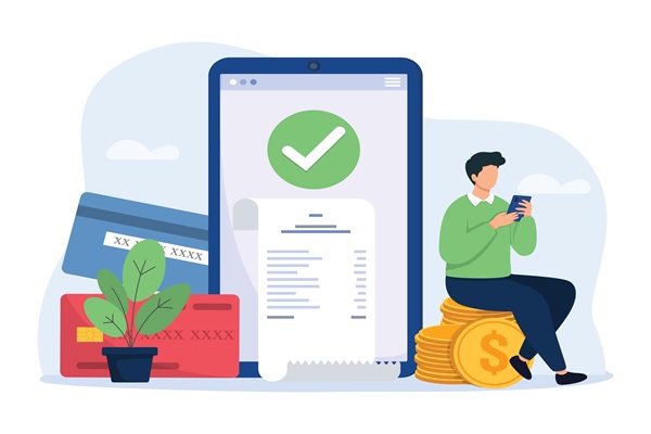 Online,Payment,Concept.,Online,Mobile,Banking.,Online,Pay,And,Electronic