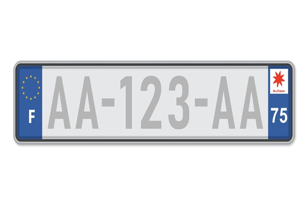 Car,Number,Plate.,Vehicle,Registration,License,Of,France.,European,Standard