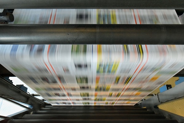 Roll,Offset,Print,Machine,In,A,Large,Print,Shop,For