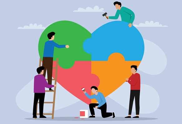 People,Put,The,Puzzle,Pieces,Together,-,Charity,And,Donation